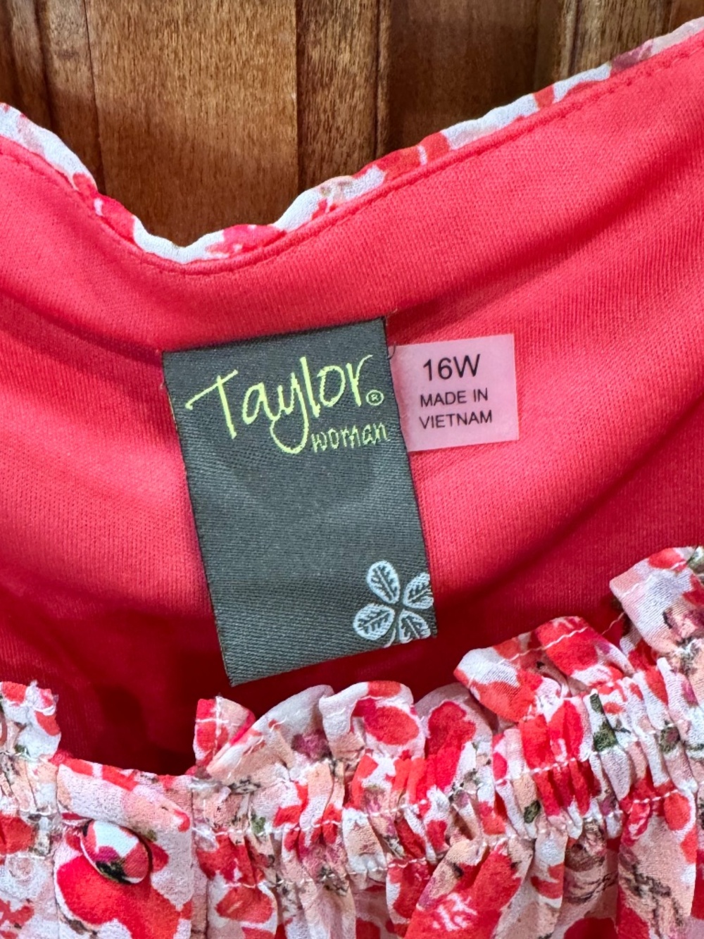 Taylor floral dress plus size